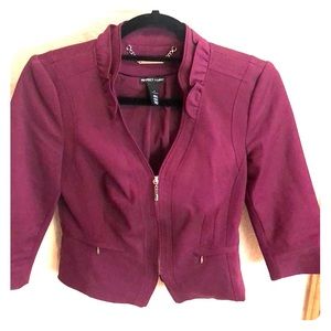 Perfect fall transitional jacket, WHBM sz 4 EUC